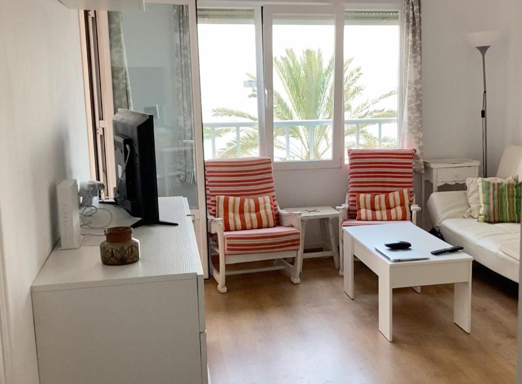 Apartamento 1ª Linea De Mar Almería Zewnętrze zdjęcie